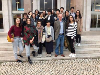 YNU and University of Lisbon Euro-Japan Dialogue members